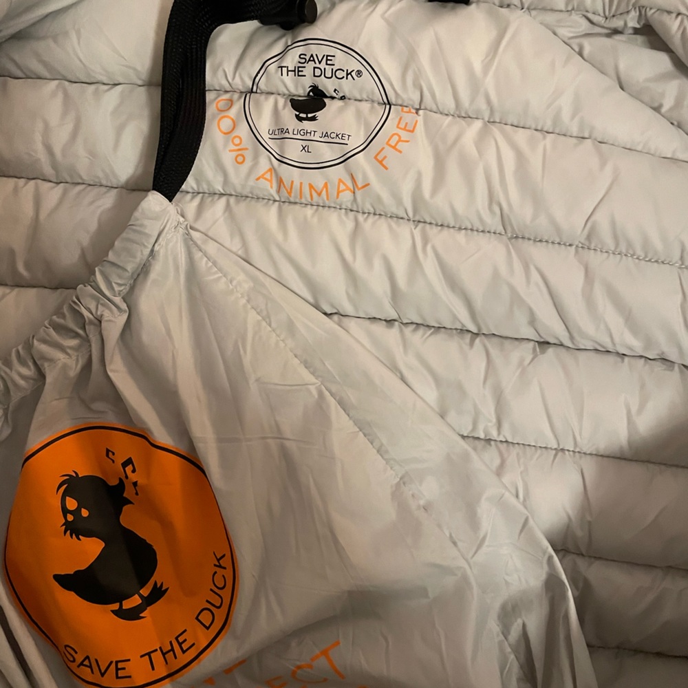 Brand new, XL SaveThe Duck Ultra Light Jacket. Bough 2 sizes to big for $160